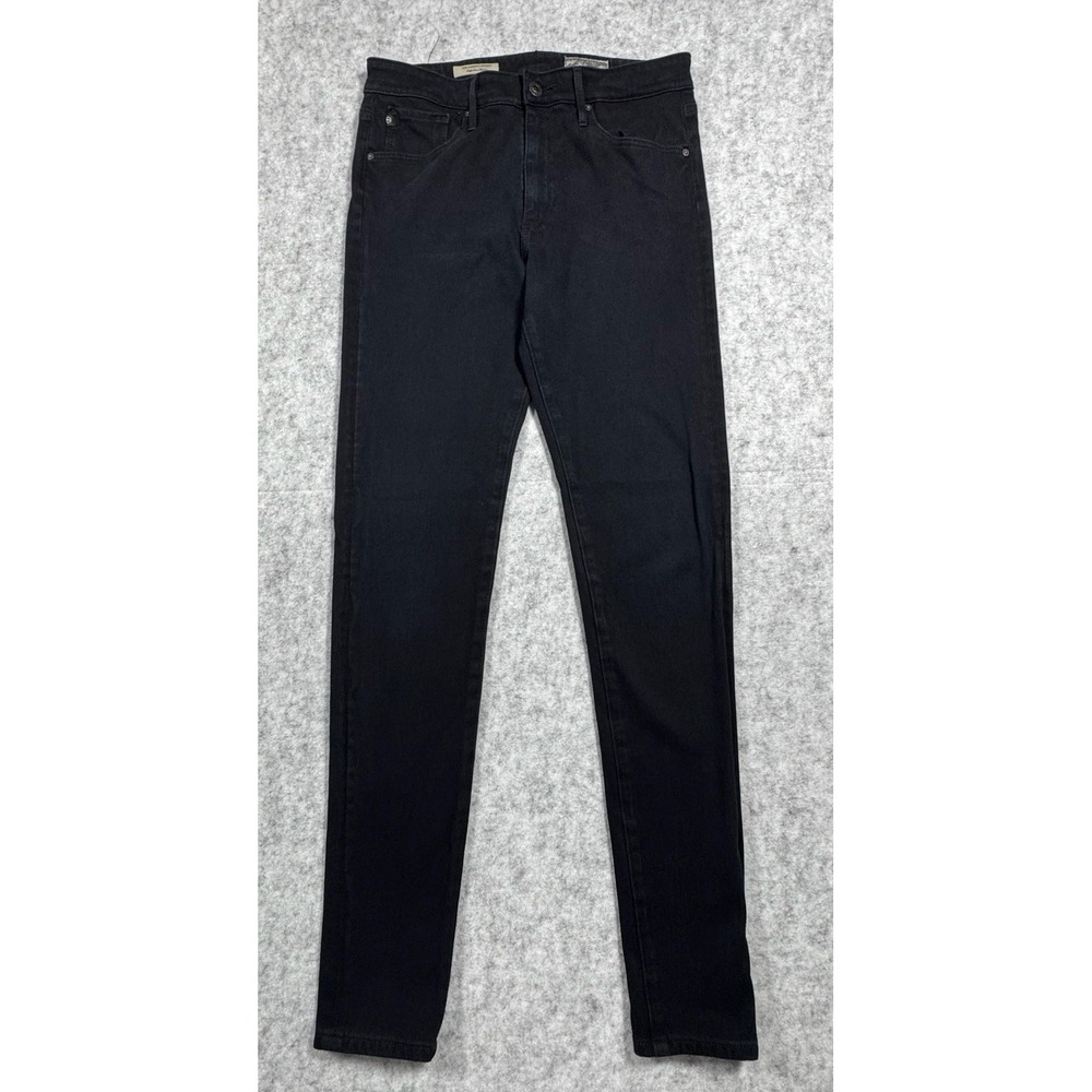 AG Adriano Goldschmied Farrah Skinny Jeans Womens 29 Charcoal Black Denim